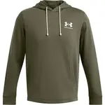 Under Armour RIVAL TERRY Pánska mikina, khaki, veľkosť L