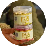 One more cast wafters boosted fluoro wafters iscream 100 g 10x14 mm - white & yellow