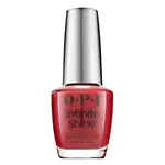 OPI Infinite Shine Gel-Like Lacquer lak na nehty s gelovým efektem Big Apple Red 15 ml