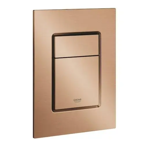 Ovládacie tlačidlo GROHE Skate Cosmopolitan S plast Warm Sunset kartáčovaný 37535DL0