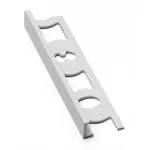 Lišta ukončovací "L" Profil-EU svetlo sivá, PVC, dĺžka 250 cm, výška hrany 8 mm, LL82503