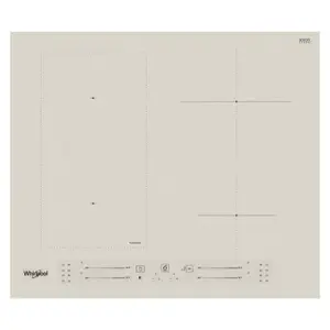 Indukčná varná doska Whirlpool biela WLS2760BFS