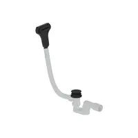 Vanový automat click clack a štrbinový prepad DN40/DN50 SAT čierna matná plast SATAVAS60CC8