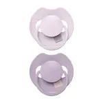 LOVI Prime Dudlík silikonový dynamický 6–18m 2 ks Baby Lilac/Violet