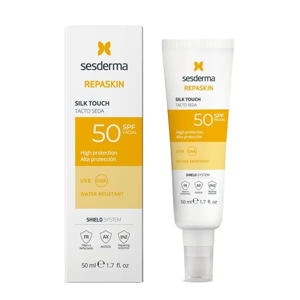 Sesderma Repaskin Silk Touch Opalovací krém SPF50 50 ml