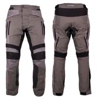 Moto kalhoty W-TEC Smackton šedo-oranžová L