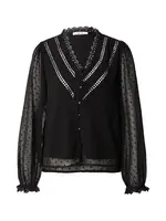 ABOUT YOU Blúzka 'Ela'  čierna