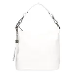 Dámska kožená kabelka Italia Silla - biela