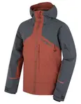 Husky Geilo M XXXL, brown/grey Pánská lyžařská bunda