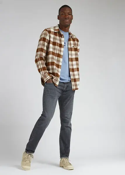 Pánské rifle LEE L701IBB81 RIDER WORN IN SHADOW Velikost: 34/36