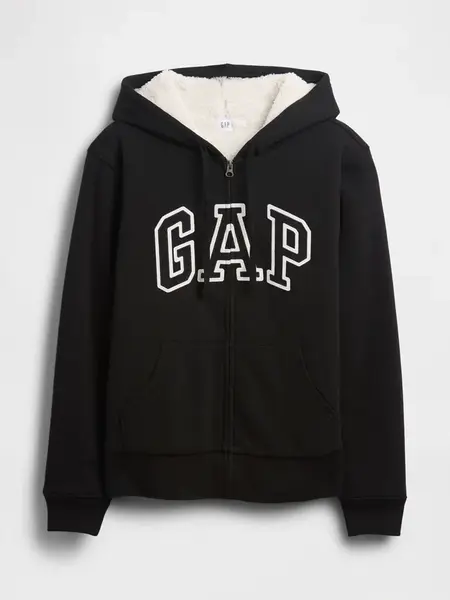 GAP Dámská Zateplená mikina Logo Sherpa 804073-07 Velikost: S