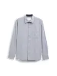 TOM TAILOR Košeľa  svetlomodrá / biela