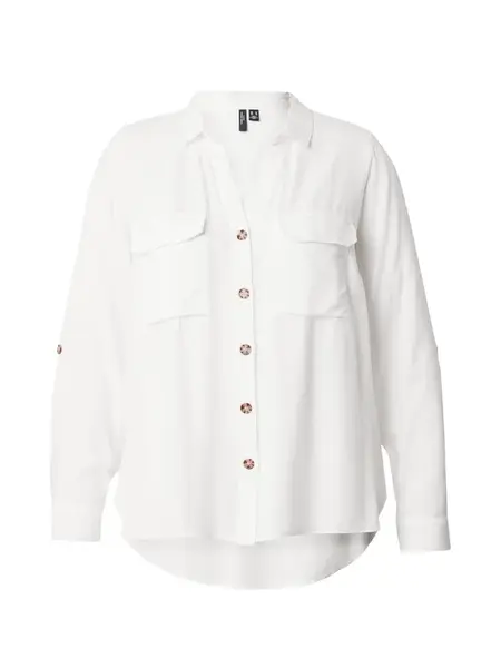 Vero Moda Curve Blúzka 'VMBumpy'  biela