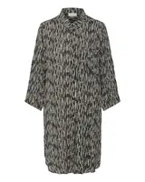 Kaffe Blúzka 'Jessi'  čierna / šedobiela