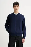 Kardigan Calvin Klein pánský, tmavomodrá barva, LV040EM324