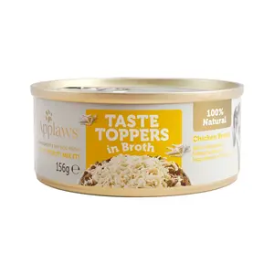 Applaws Dog Taste Toppers in Broth Kuřecí prsa konzerva 156 g
