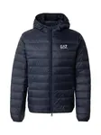 EA7 Emporio Armani Prechodná bunda  námornícka modrá / biela