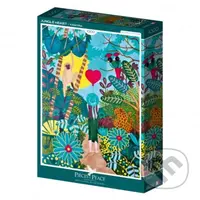 Puzzle Srdce z džungle - Kamyira - puzzle z kategorie 500 - 1000 dílků