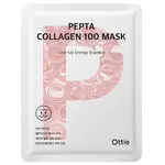 Ottie 100 Mask Pepta Kolagen plátýnková maska 25 ml