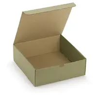 Zelené dárkové krabičky 230x230x80 mm