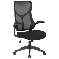 MID.YOU OTOČNÁ ŽIDLE, síťovina, černá