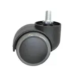 Náhradní pojízdné kolečko k taburetům a stolkům Weelko - černo - šedé (30008 black/grey) + dárek zdarma