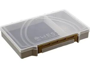 Westin krabička w3 tackle box grey/clear s3 25 x 16,5 x 3,6 cm