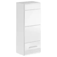 MID.YOU ZÁVĚSNÁ SKŘÍŇKA, vysoce lesklá bílá, bílá, 30/77/23 cm