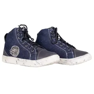 Moto boty W-TEC Denimo modrá 39