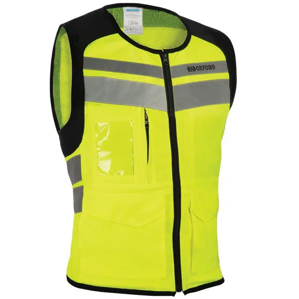 Reflexní vesta Oxford Utility Bright Top žlutá fluo/šedá reflexní/černá 3XL