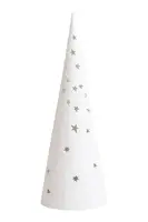 Vánoční LED svícen Raeder XL/30 cm bílá barva