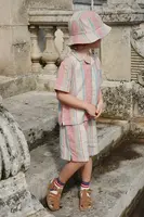 Dětský lněný klobouk Konges Sløjd VENICE BUCKET HAT