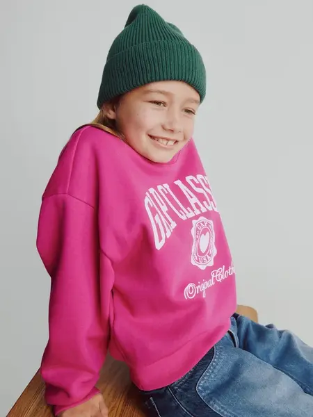 GAP  Dívčí Dětská mikina VintageSoft 813106-02 Veľkosť: S