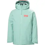 Helly Hansen JR TRAVERSE JACKET Detská lyžiarska bunda, svetlo zelená, veľkosť