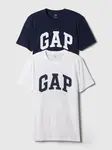 GAP  Pánské Bavlněné tričko s logem, 2 ks 885595-01 Veľkosť: XS