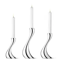 Sada svícnů Cobra, 3 ks - Georg Jensen
