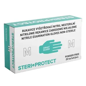 Steriwund Rukavice vyšetřovací nitrilové vel. M nesterilní 20 ks
