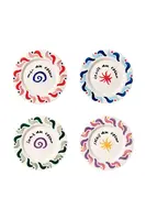 Sada talířů Octaevo Cala Secreta 22 cm 4-pack