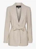 Béžové dámské sako Vero Moda Gimana - Dámské