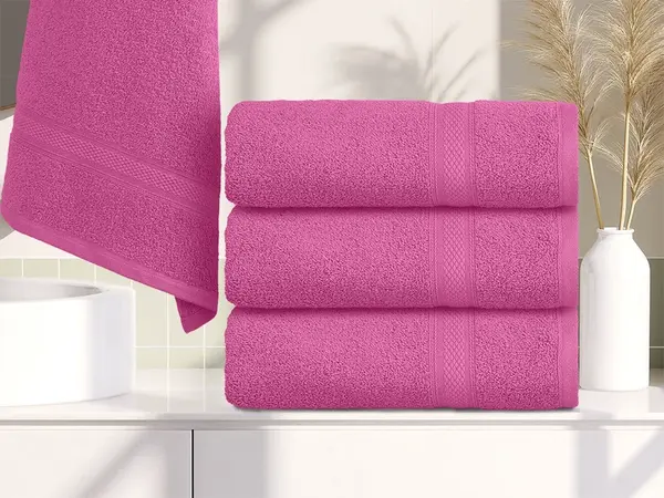 Uterák CLARYSSE ELEGANCE 60x110 cm ružový, 100% bavlna