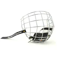 HEJDUK UNI YTH Hokejová mřížka, stříbrná, velikost