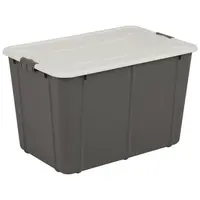 Box Velur 60l tmavě šedý melír