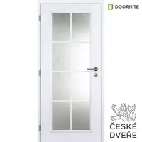 Interiérové dveře Elida Sklo Bílé 70L