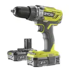 Příklepová vrtačka RYOBI R18PD3-220S 18V + akumulátor + nabíječka RY5133003342