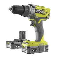 Příklepová vrtačka RYOBI R18PD3-220S 18V + akumulátor + nabíječka RY5133003342