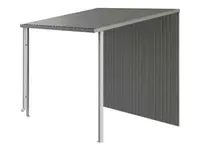 Postranní střecha k domku EUROPA 2, 3, 4A, šedý křemen BH42012