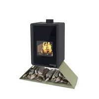 Krbové kachle FLAMINGO DELUXE SENAI, olivová FLHSF42-036