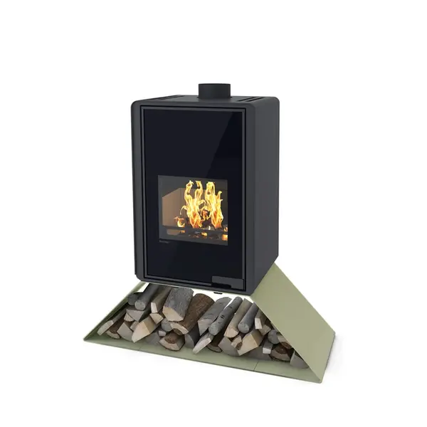 Krbové kachle FLAMINGO DELUXE SENAI, olivová FLHSF42-036