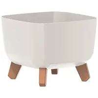Květináč Gracia Square 24 cm bílý DGQL240-S449