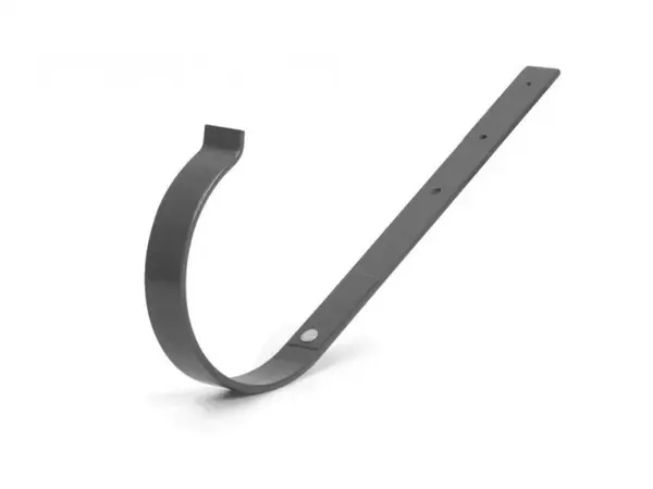 Pozinkovaný žlabový hák Covernit PVC 125 mm antracit